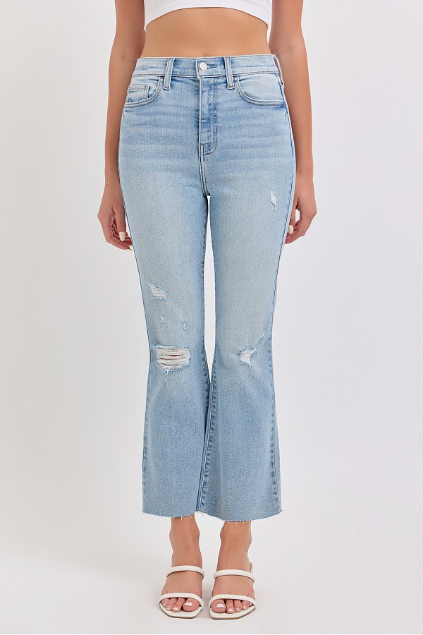 High Rise Crop Flare